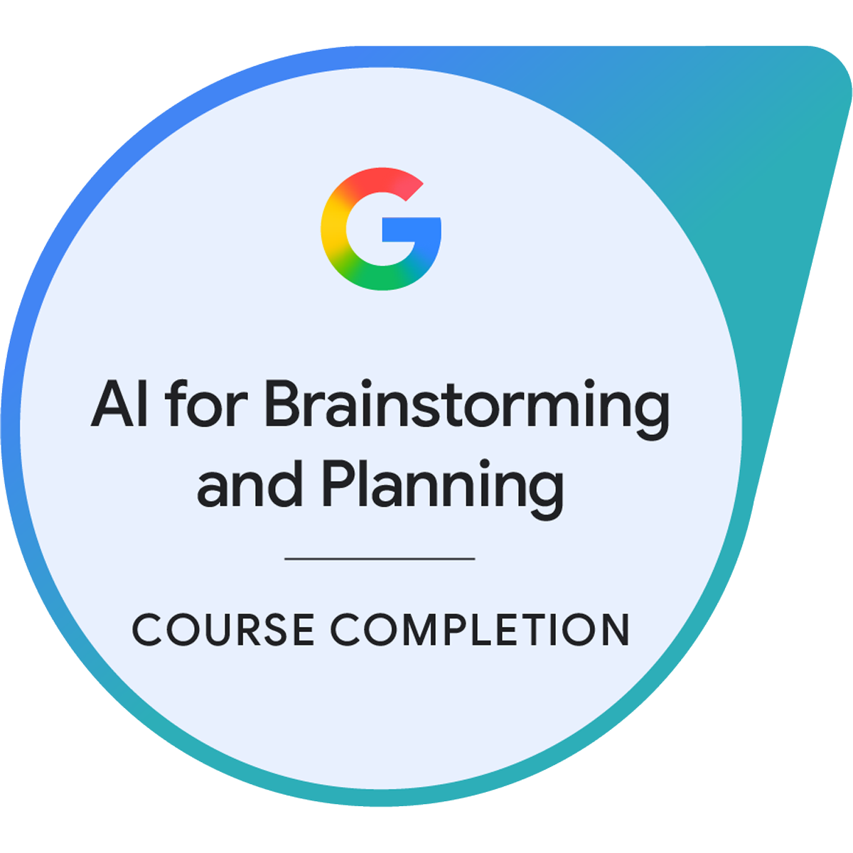 Google AI for Brainstorming and Planning